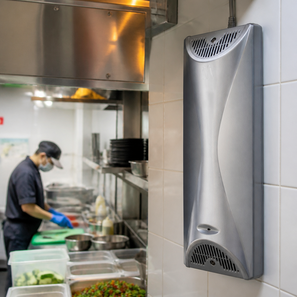 Commercial Air Steriliser for General Areas in Titanium Finish