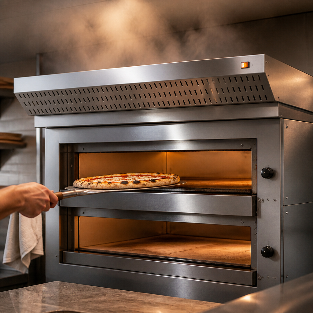 Commercial Pizza Oven Hood for 70x70 ovens