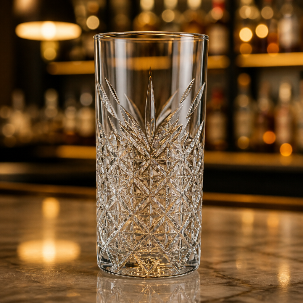Pack of 24 vintage style commercial hi ball glasses 450ml