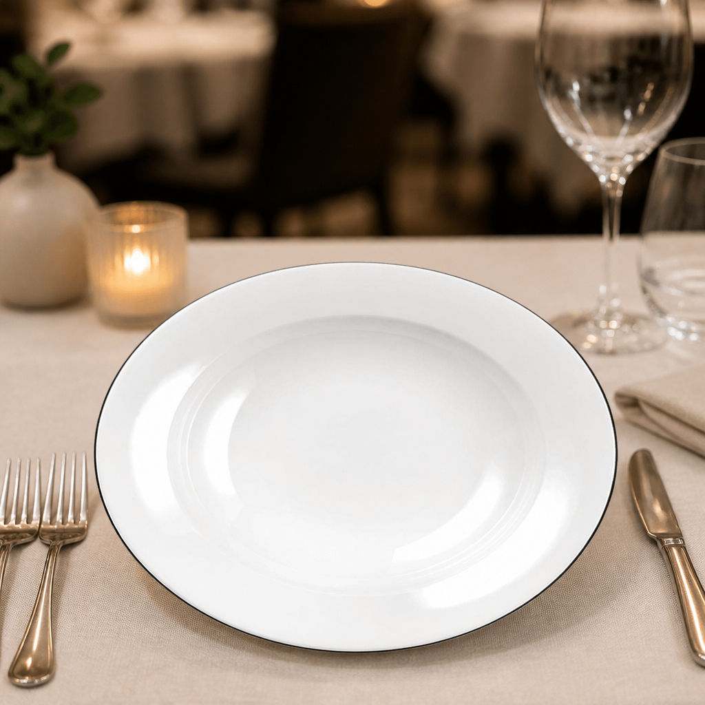 Commercial Pasta Bowls 300mm Fine China 12 Pack