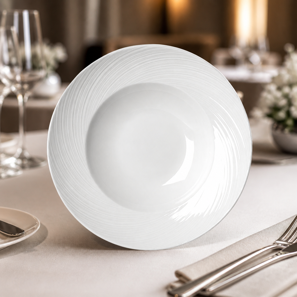Commercial 300mm Nouveau Bowls - 6 Pack Catering Crockery