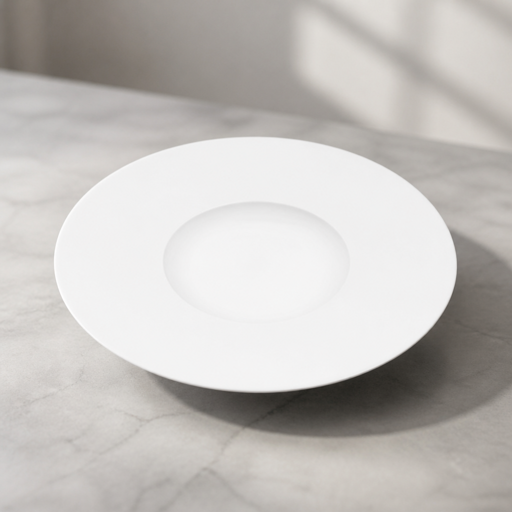 Commercial Medium Rim Bowls 280mm Porcelain 284ml 6 Pack