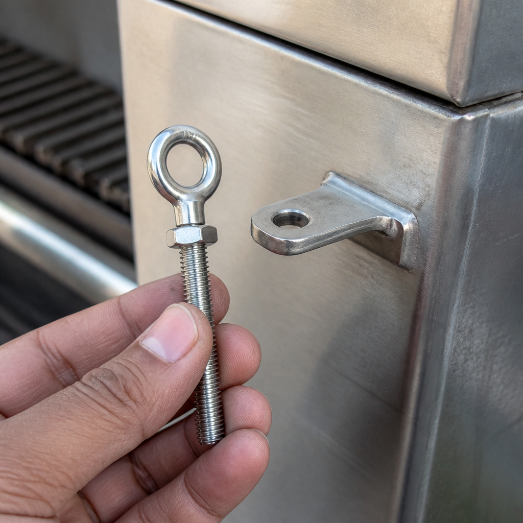 Commercial Charcoal Oven Tension Ring Replacement Part 90mm