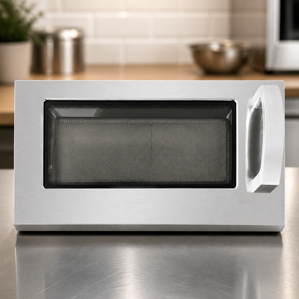 Commercial Microwave Door Assembly 411mm High Steel Construction