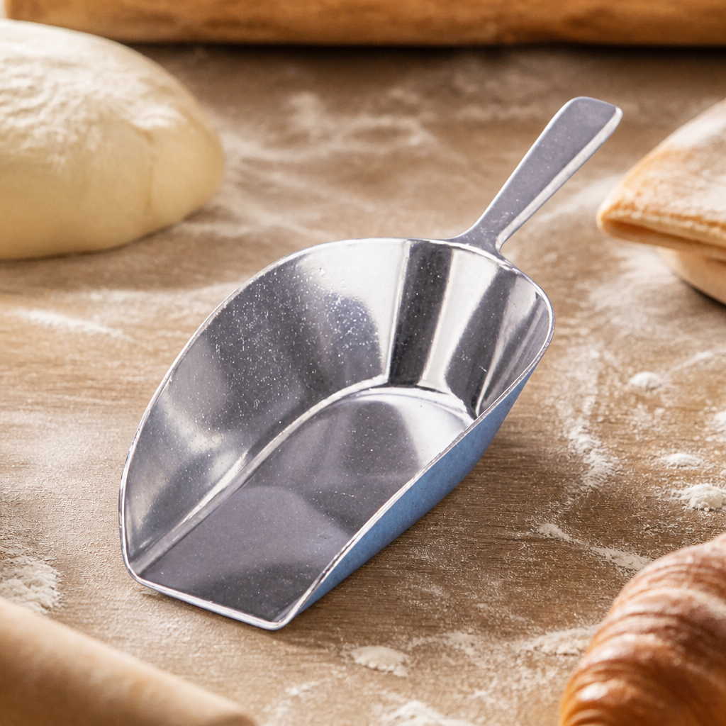 Commercial Aluminium Scoop 1940ml for catering and food service