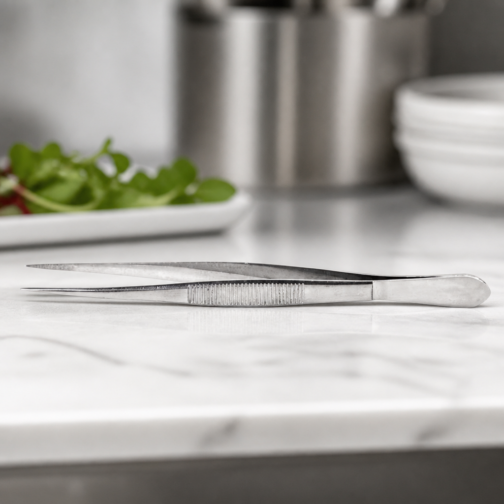 Commercial Stainless Steel Fine Tip Micro Tweezers 160mm