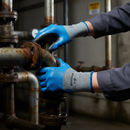 Premium Heavy Duty Nitrile Coated Glove Cut Level 4 for Superior Cut Protection and Oil Resistance