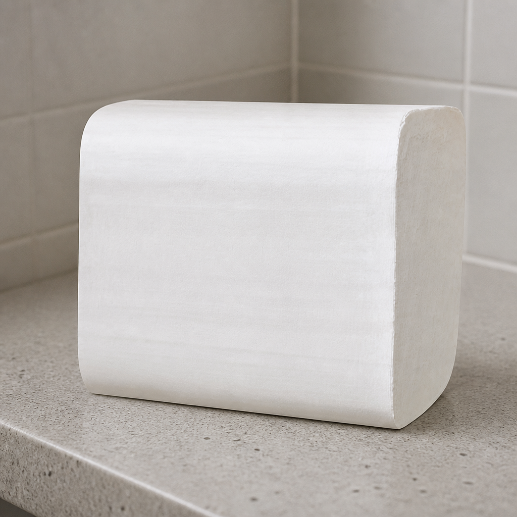 Commercial Soft Folded Toilet Paper 2-Ply 30 Pack 252 Sheets