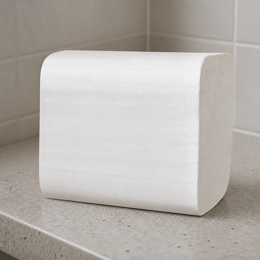Commercial Soft Folded Toilet Paper 2-Ply 30 Pack 252 Sheets