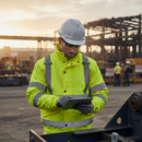 Premium Hi-Vis Yellow Bomber Jacket EN471 - High-Performance Safety Wear for Enhanced Visibility