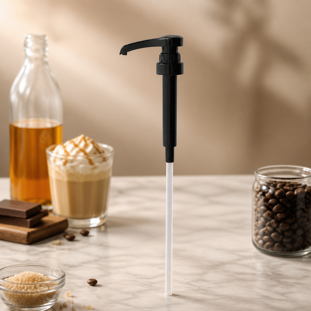 5ml Commercial Syrup Pump for 1-Litre Bottles