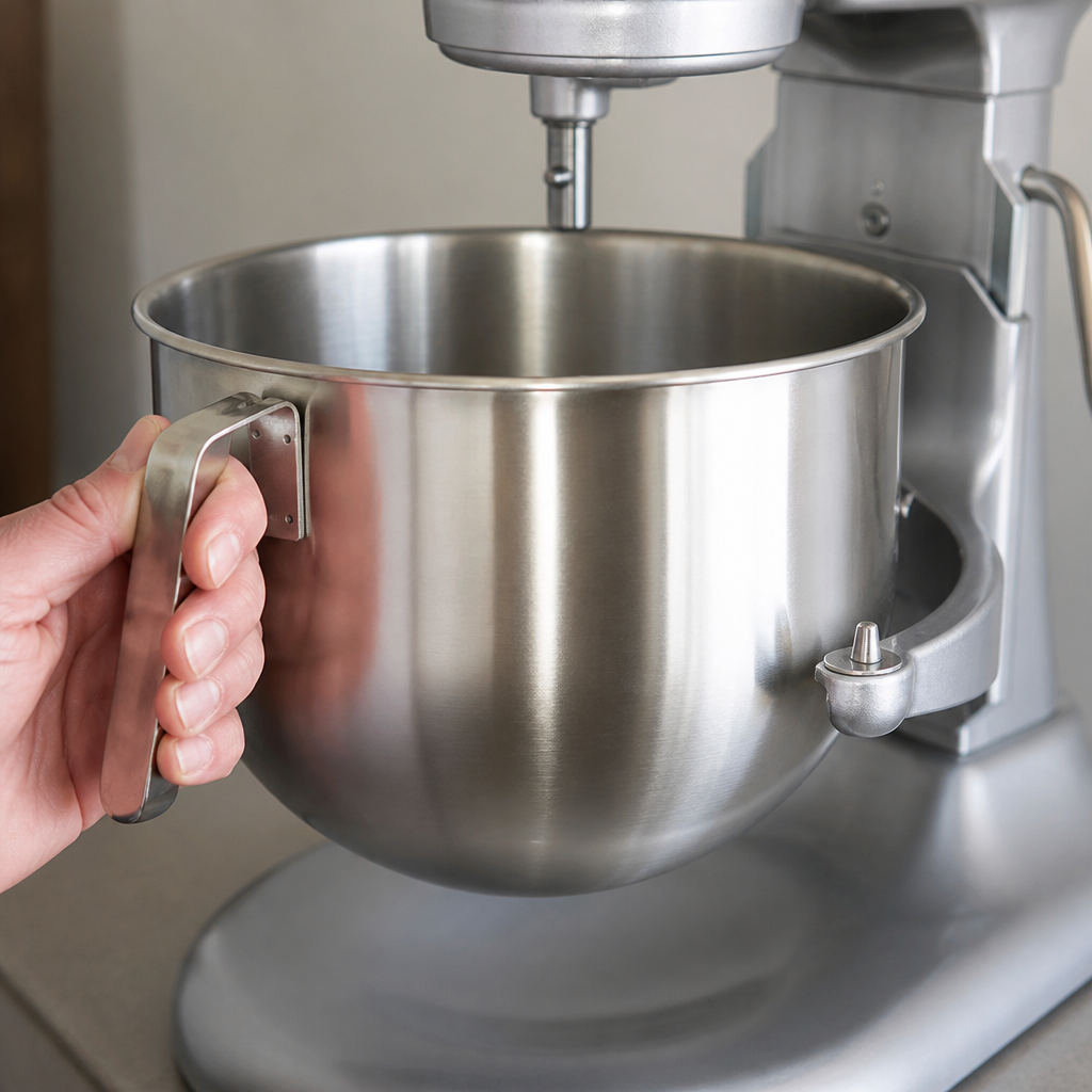 6.6L Stainless Steel Mixing Bowl for Stand Mixer