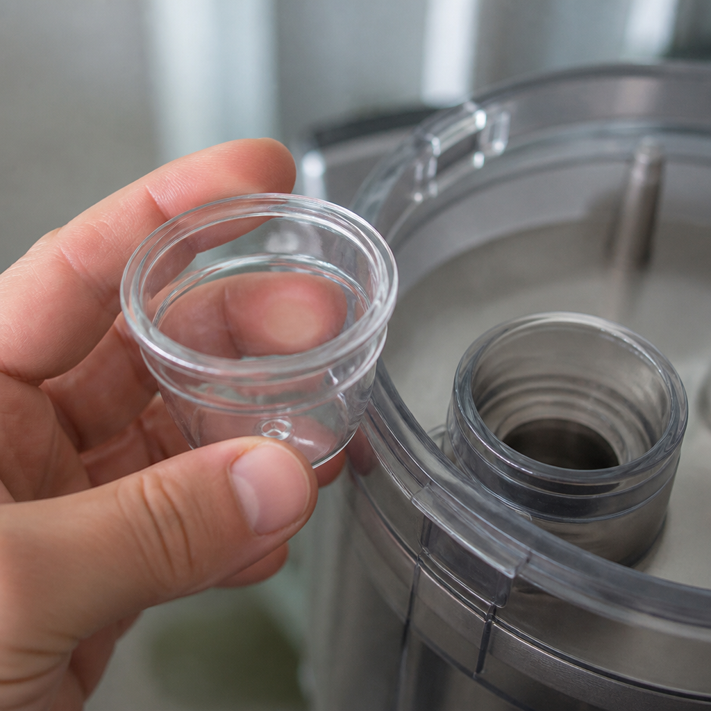 Genuine replacement cap lid for commercial food processor