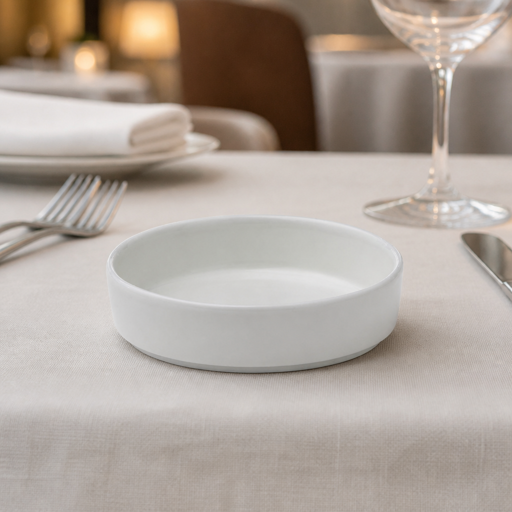 Commercial Straight Sided Dishes 6oz 12 Pack