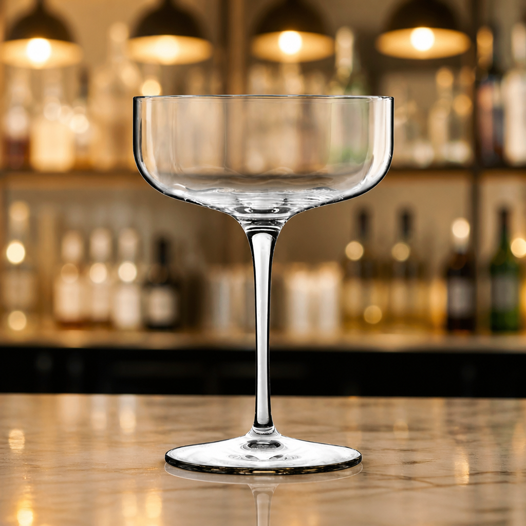 300ml Commercial Cocktail Coupe Glasses - 24 Pack