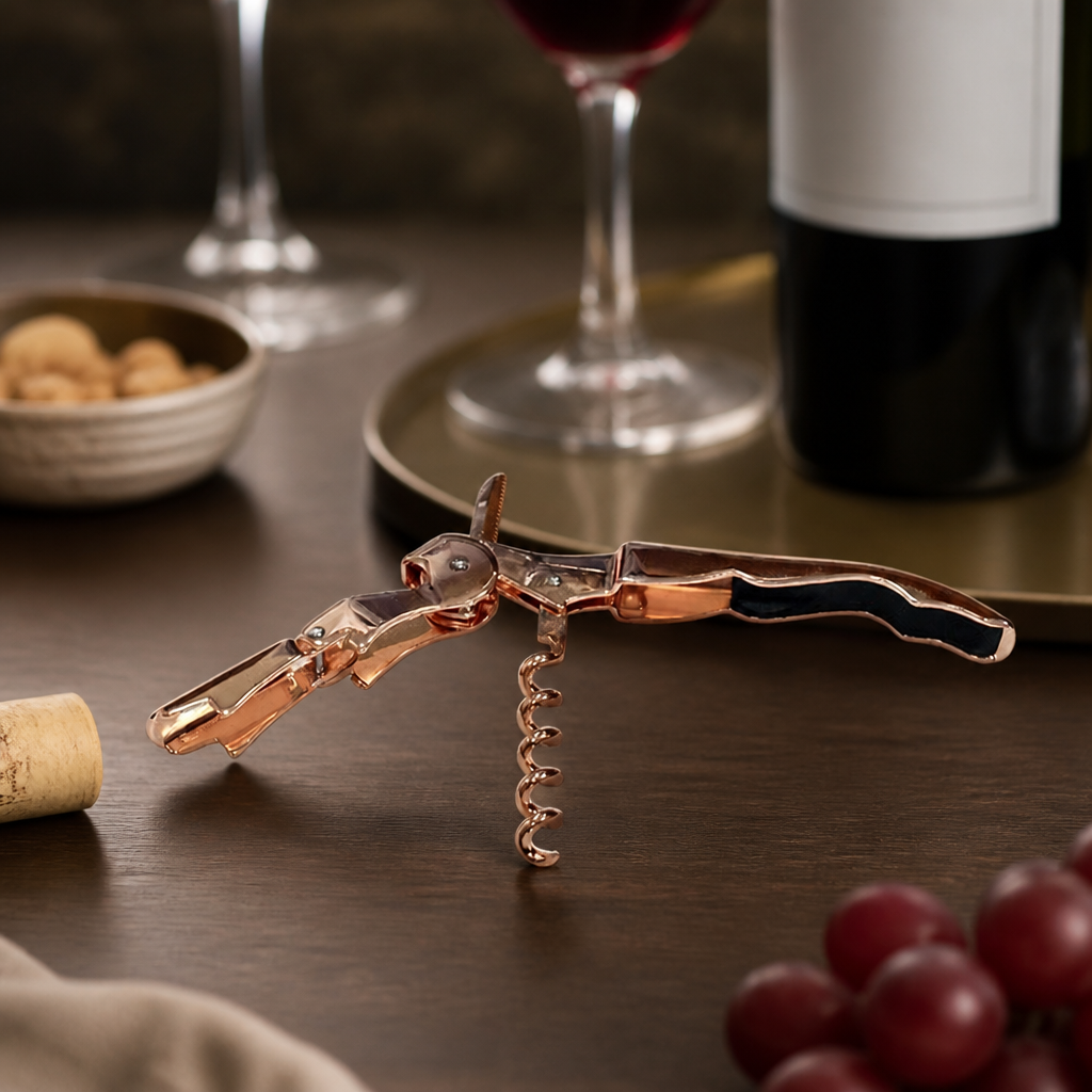 Commercial Corkscrew Waiter's Friend with Foil Cutter and Opener