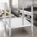 Commercial Induction Hob Stand Stainless Steel 630mm Height