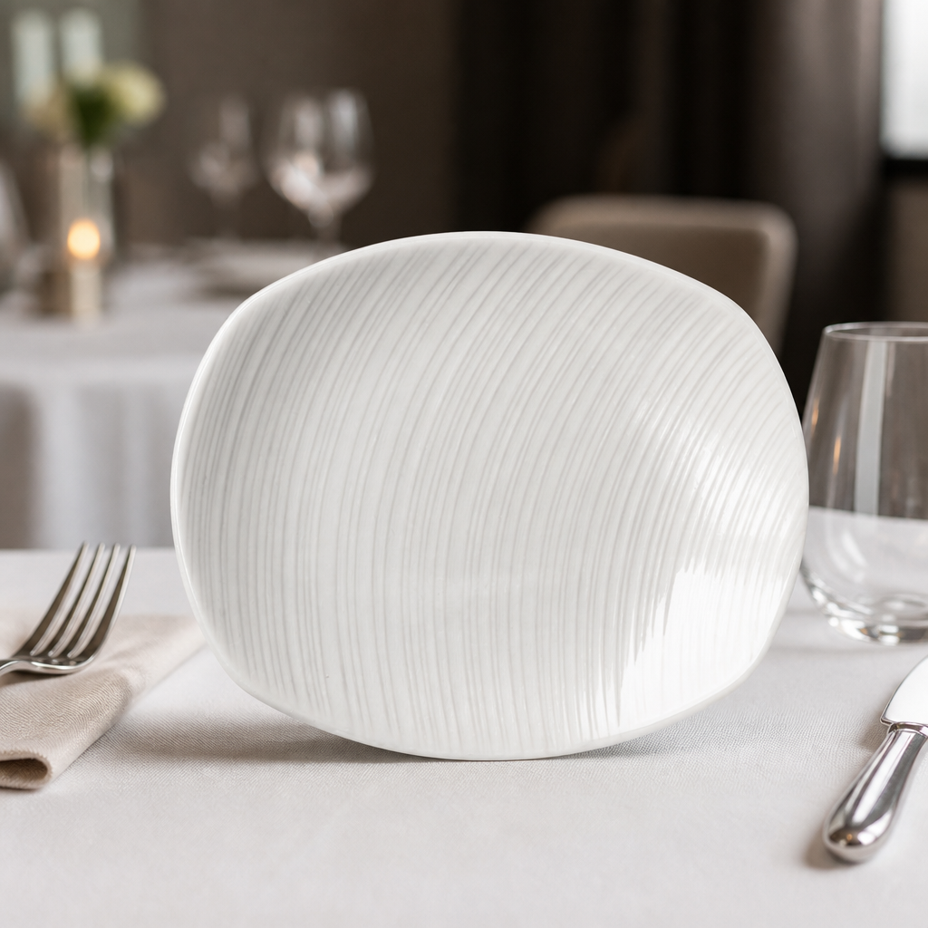 150mm Commercial Presentation Plates - 36 Pack Porcelain