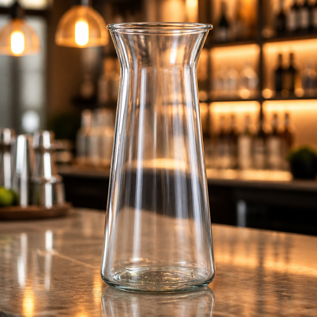1L Recycled Glass Carafes - Pack of 6 - Commercial Use