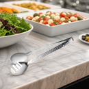 Commercial Buffet Serving Tongs 9 Inch Stainless Steel 6 Pack