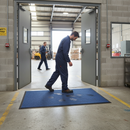 Premium Heavy Duty Blue Entrance Mat 800mm x 1200mm for Enhanced Durability and Dirt Trapping