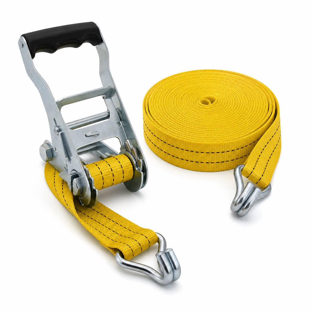5m Ratchet Tie Down Strap with 350kg Lashing Capacity