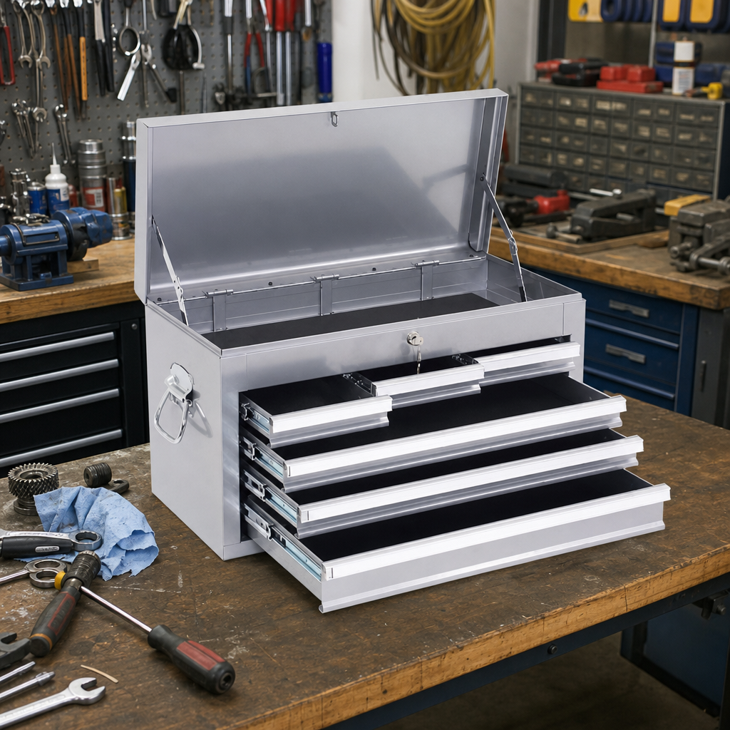 6 Drawer Steel Top Tool Cabinet