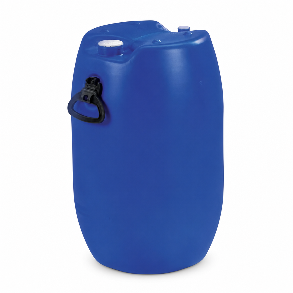 60 L Blue UN-Certified Drum with Plug Opening