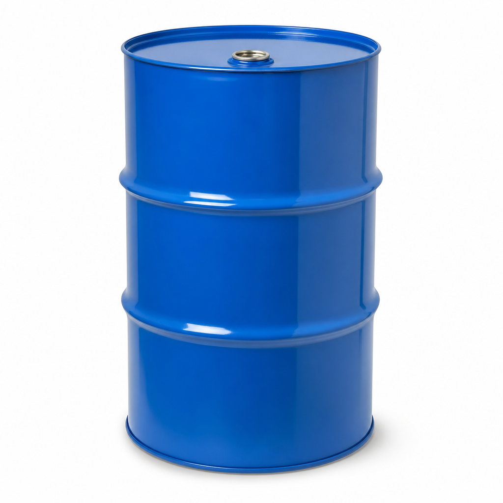 60 L Blue UN-Certified Drum with Plug Opening