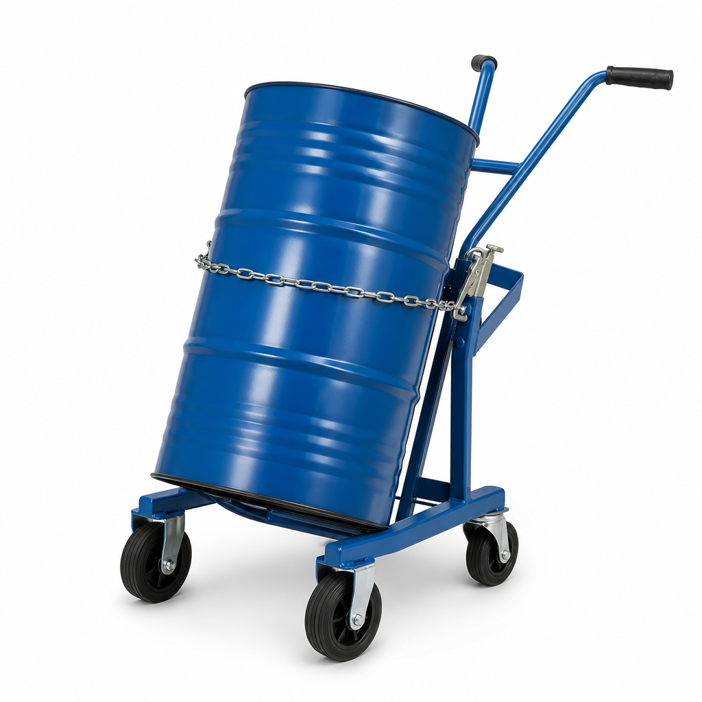 60 Litre Capacity Four Wheel Drum Truck