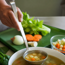 Commercial Buffet Soup Ladle 12" Stainless Steel Serving Tool