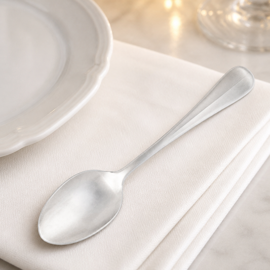 Commercial Stonewashed Stainless Steel Tablespoons 12 Pack