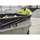 Premium Heavy Duty Bin Liners Black - Box of 100, 21 x 34 x 46 Inches for Strong Waste Disposal