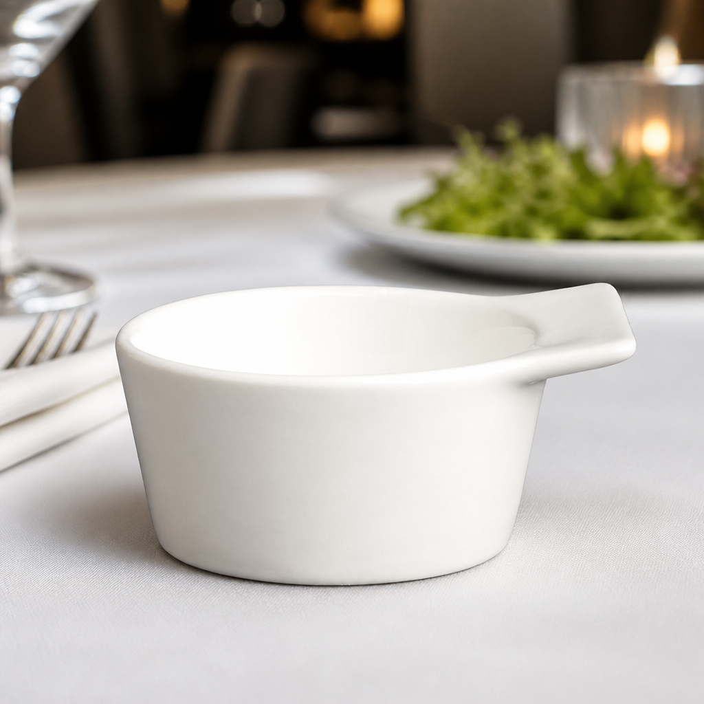 Commercial Winged Ramekins 60ml Souffle Dishes 6 Pack