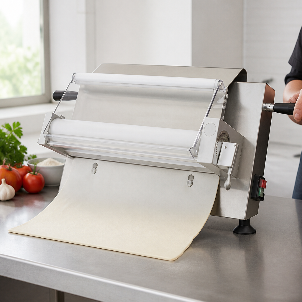 Commercial Dough Sheeter 18" Stainless Steel Rolling Machine
