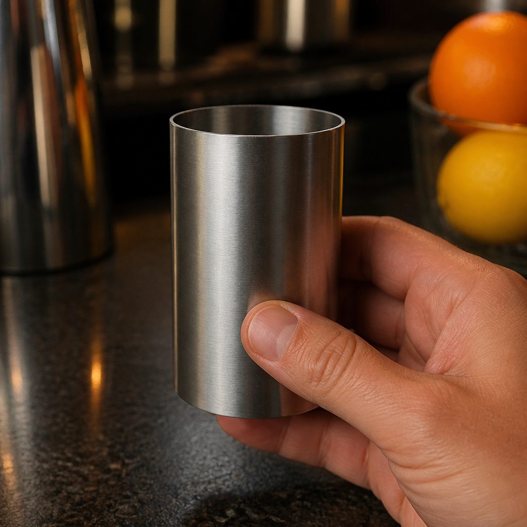 50ml Stainless Steel Thimble Measure for commercial use