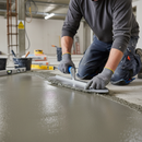 Premium Soft Grip Flooring Trowel 400MM - High-Quality Carbon Steel Blade for Mortar and Cement Application