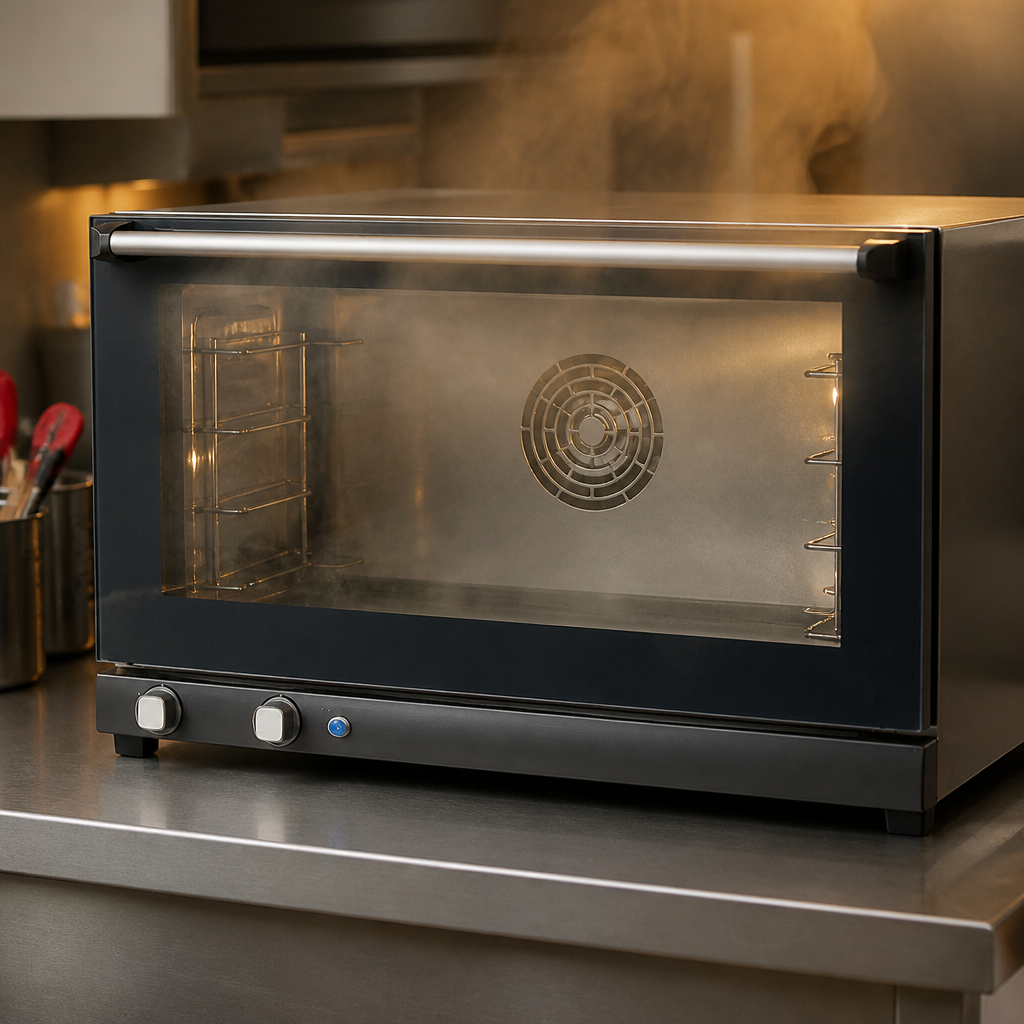Commercial Manual Convection Oven with 800mm drop down door