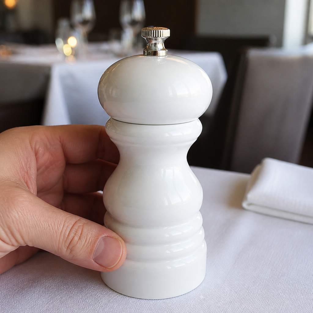 Commercial Salt And Pepper Grinder 125mm Wood