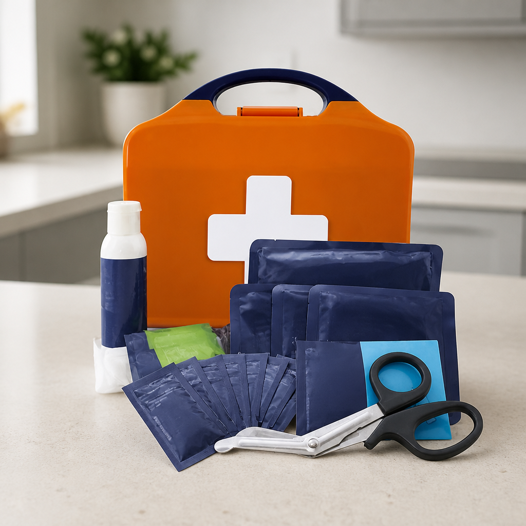Medium Burns First Aid Kit for Workplace and Home Use
