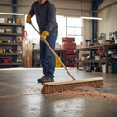 Premium 36-Inch Coco Broom Head for Heavy-Duty Cleaning Applications - High-Quality Professional Grade for Industrial and Commercial Applications