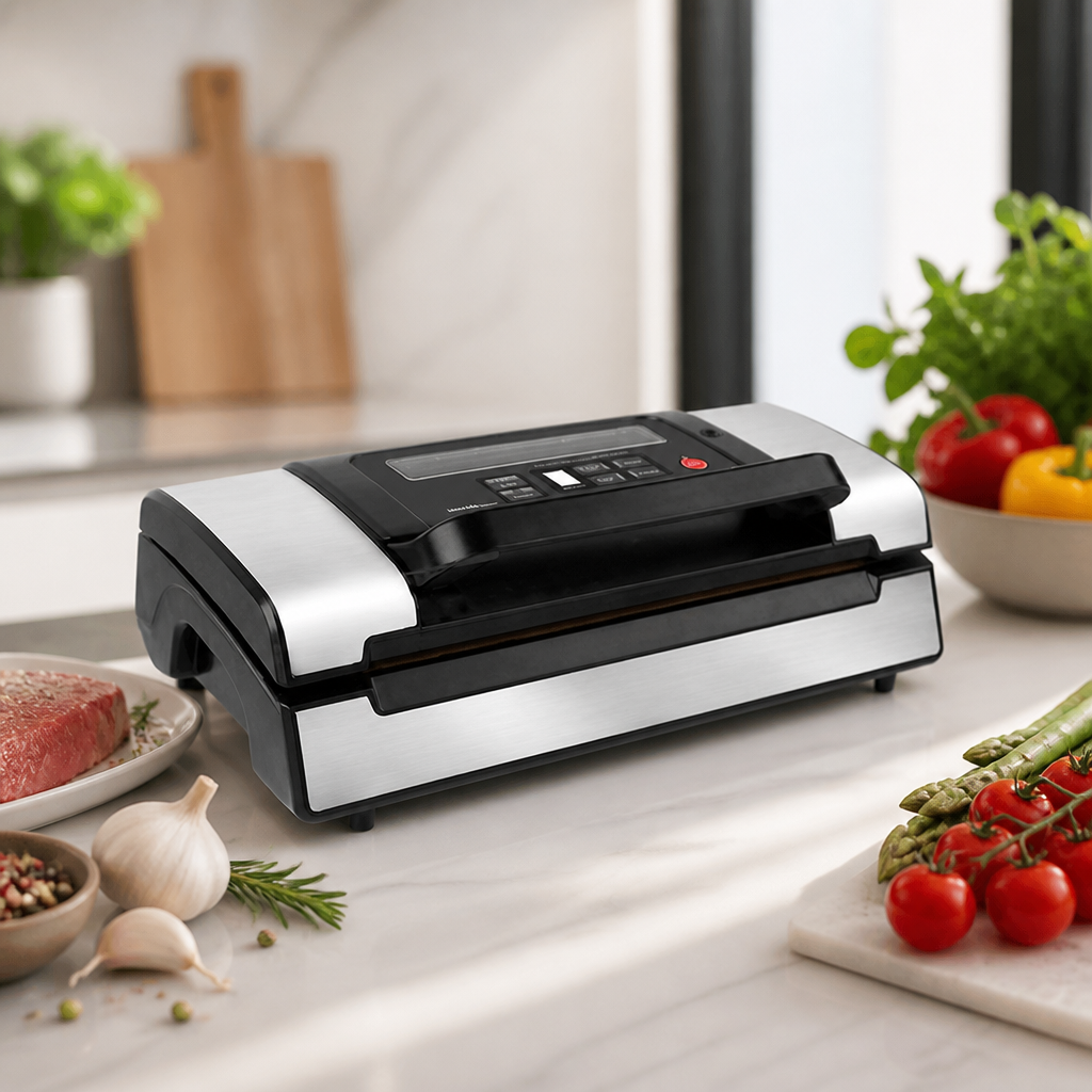 Compact Commercial Vacuum Sealer 300mm Width 100W