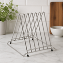 Commercial Chopping Board Rack 6 Slot Stainless Steel Organizer