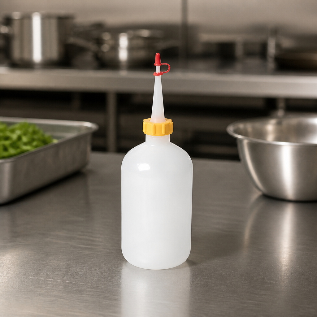 500ml Commercial Squeeze Bottle for Sauces and Condiments