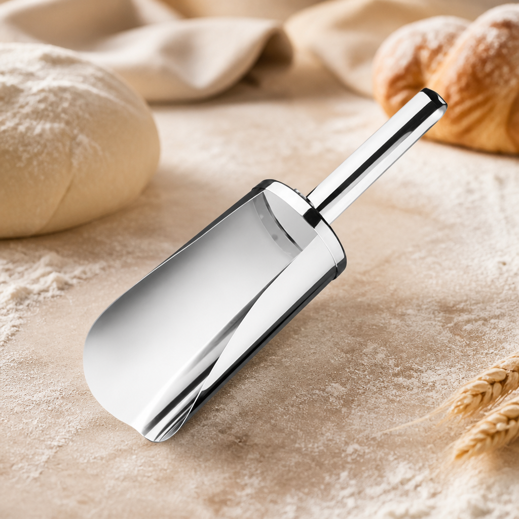 500ml Stainless Steel Commercial Scoop for food portioning