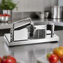 Commercial Stainless Steel Tomato Slicer with Strong Suction Feet