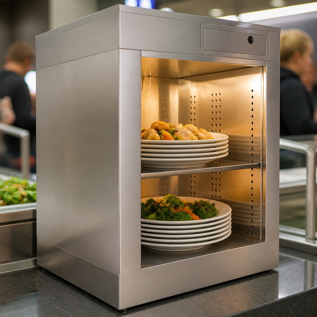 Commercial Electric Countertop Plate Warmer for 25 plates