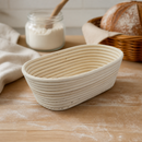 1000g Commercial Oval Bread Proofing Basket for Baking