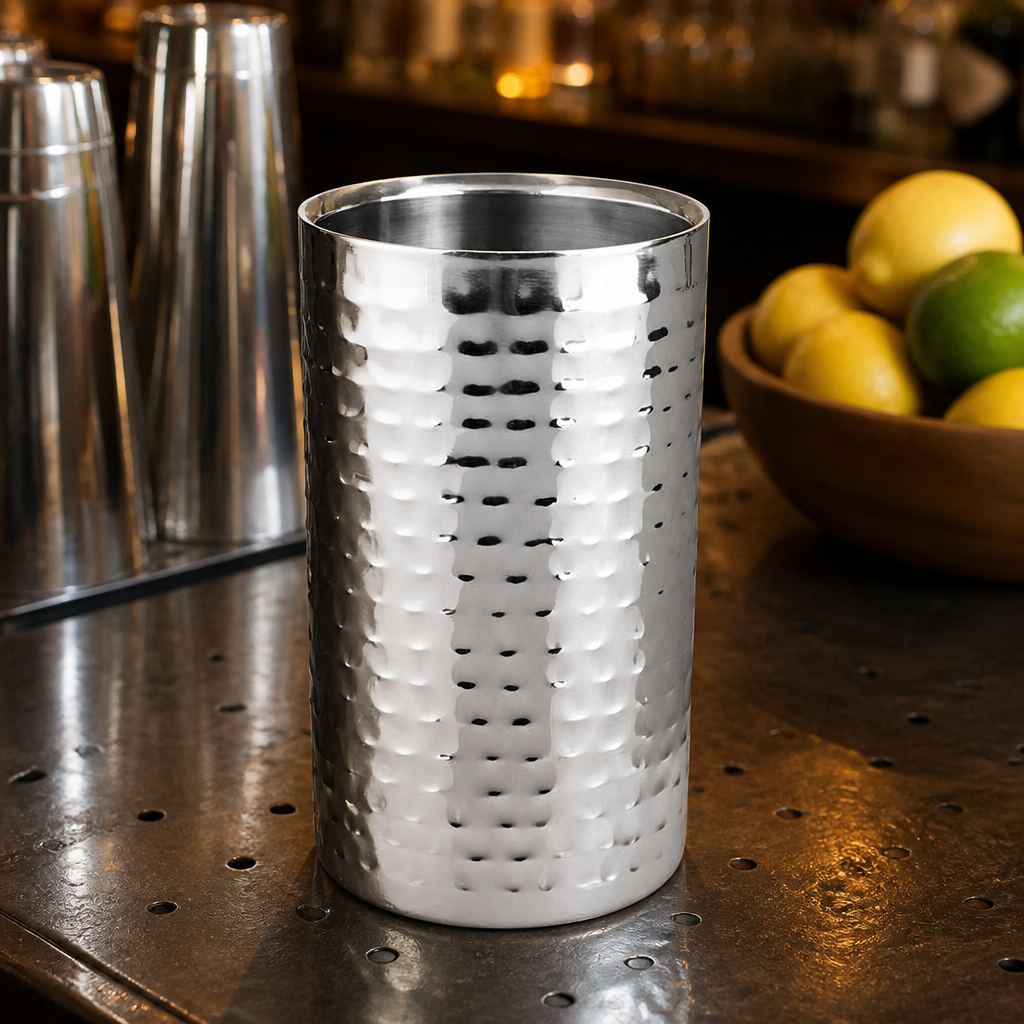 Double Wall Stainless Steel Wine Cooler 200mm Capacity