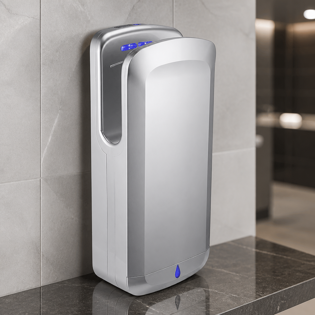 Commercial HEPA Hand Dryer with UV Sterilisation 669mm Height
